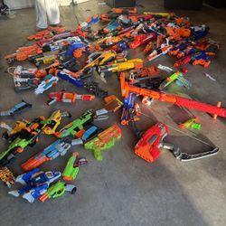 Nerf Gun Collection 50plus