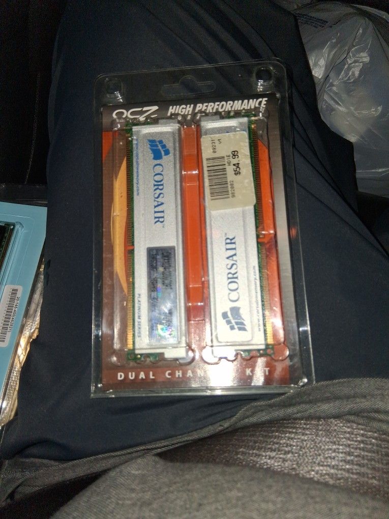 OCZ CORSAIR RAM STICKS 1GB