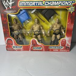 2001 WWF immortal Champions Set Of 3 