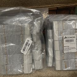 200 Silver Rhinestone Napkin Rings