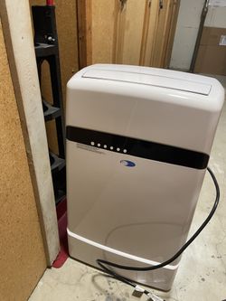 Portable Air Conditioner Whynter ARC-12SD 12,000 BTU (6,936 BTU SACC) Dual Hose Cooling Dehumidifier, and Fan
