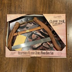 Craftsman, Classic Wood Bow Saw