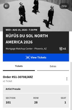 Rüfüs Du Sol Concert