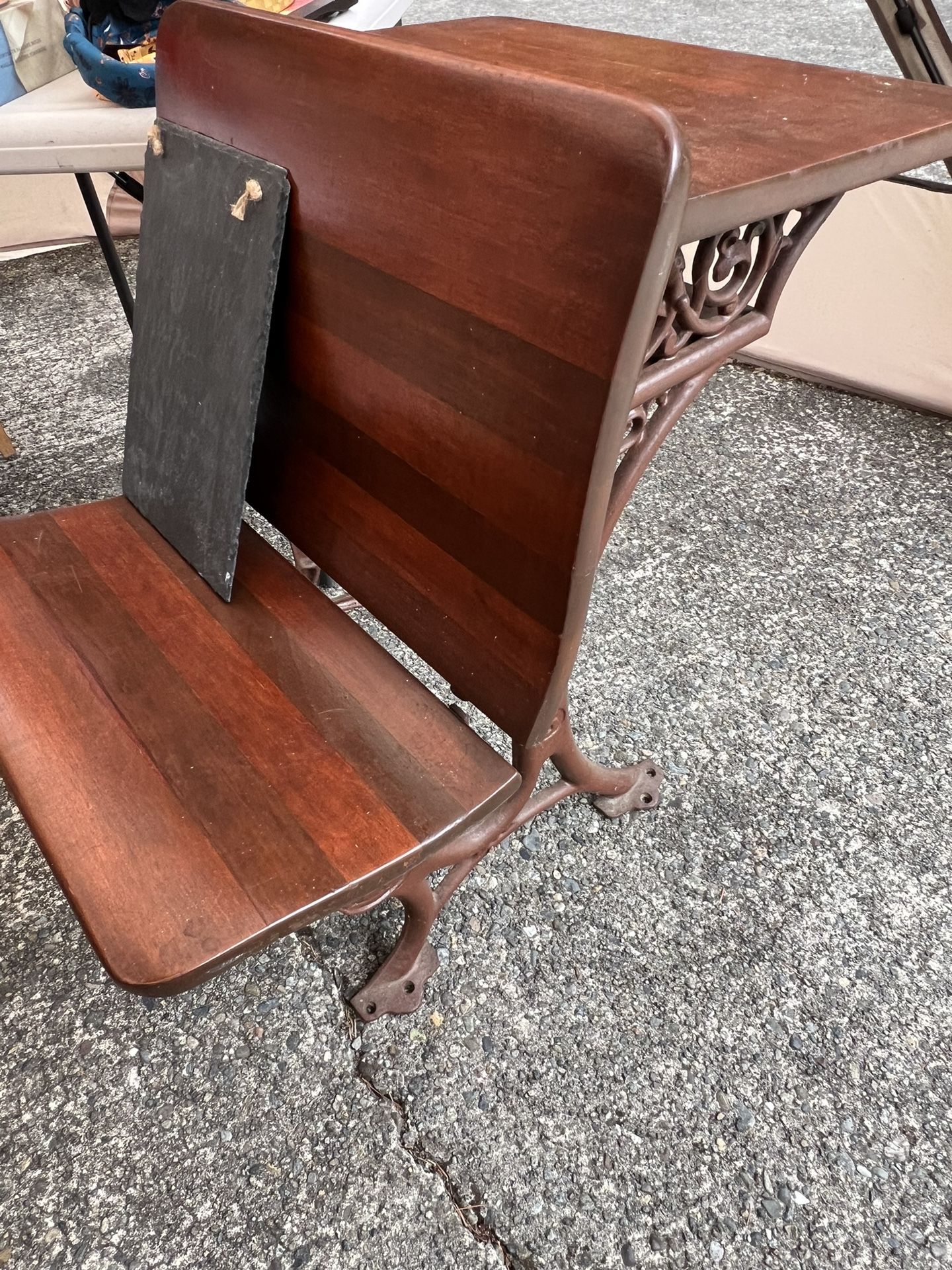 Antique School Desk Free