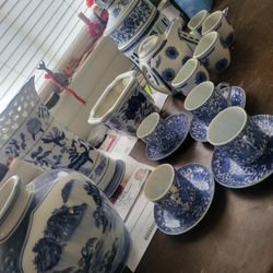 Japanese And Blue & White China!!! 