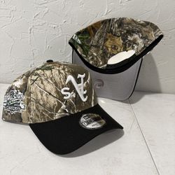 MLB new era Oakland A’s realtree camo black brim  1989 battle of the bay works series patch 9forty a frame SnapBack hats