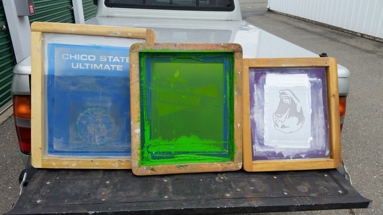 silk screen printing frames