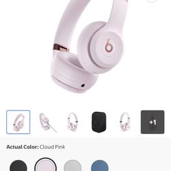 Beats Solo 4- Cloud Pink