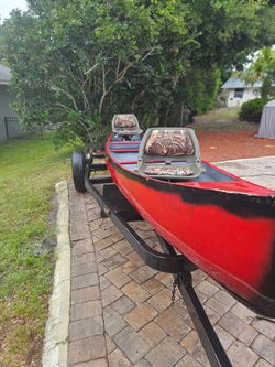 Canoe, and Electric Trolley Engine, trailer included