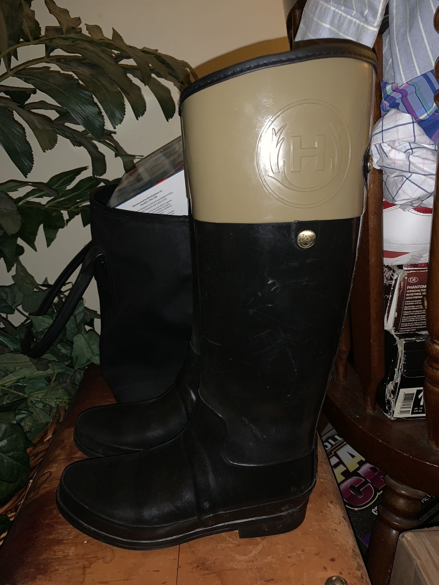 Womens Hunter Regent Carlyle Rain Boots 