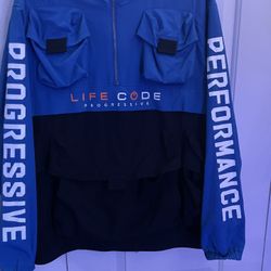 Blue LifeCode Progressive Windbreaker 
