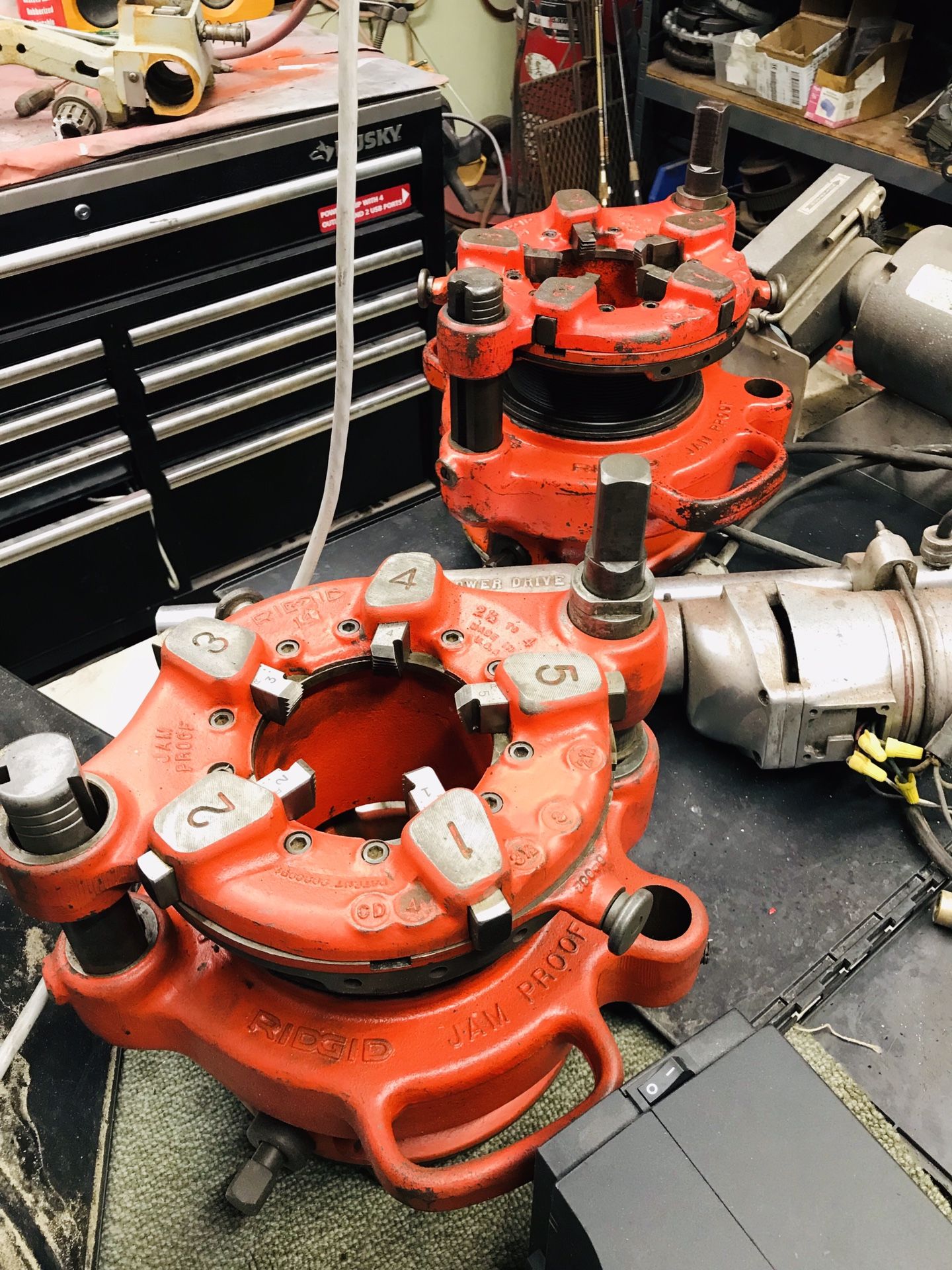 Ridgid 141 “Hog Head” 2-1/2” to 4” Pipe Threader