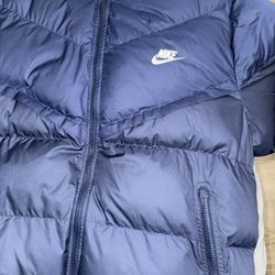 blue nike thermo jacket 