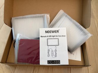 Neewer ZC-10S LED Light for Live Show, Universal Compatible, w/ Manual