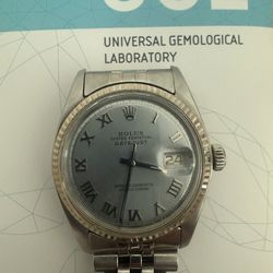 Rolex Datejust Ref 1601 36mm – White Gold Bezel