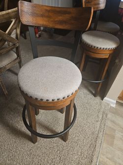 3 tall  bar stools