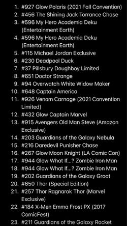 125 Funko Pop Collection (selling all together)