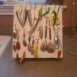 Vintage fishing lures