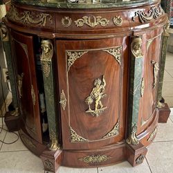 French Empire Louis XVI Style Cabinet 