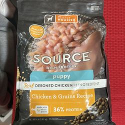 Dog Food (Simply nourish source high protein 4lb bag