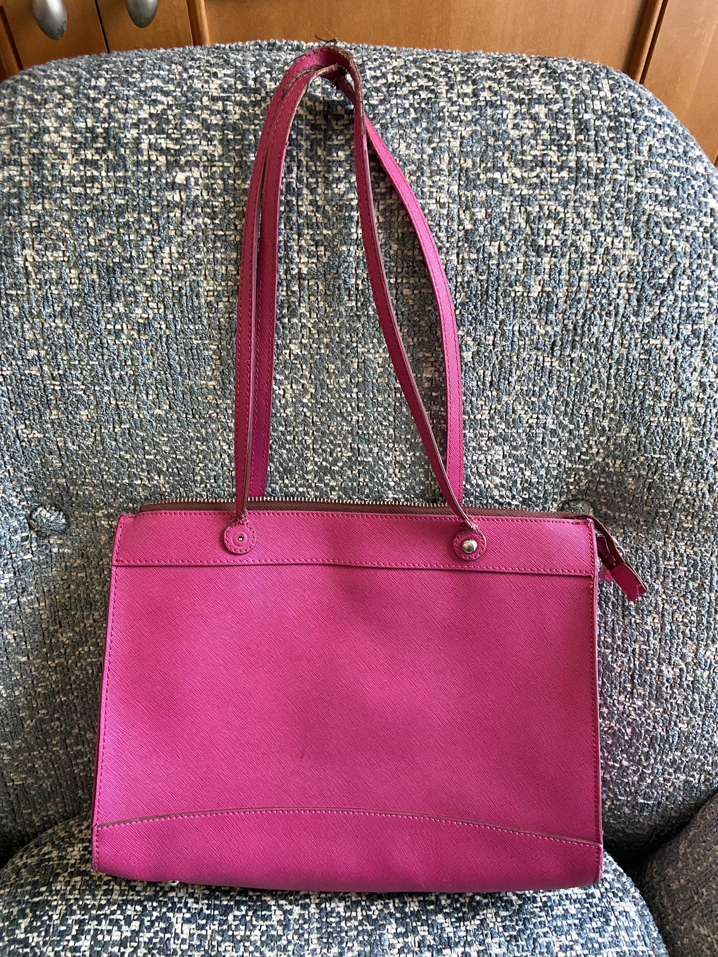 Pink leather Hobo purse