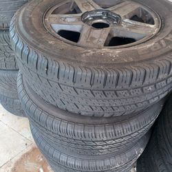 Chevy Trailblazer Stock Rims And Tires Set Of 4
