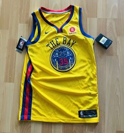 Men's Nike NBA GSW Kevin Durant City Edition Swingman Jersey 912101-729 Size S