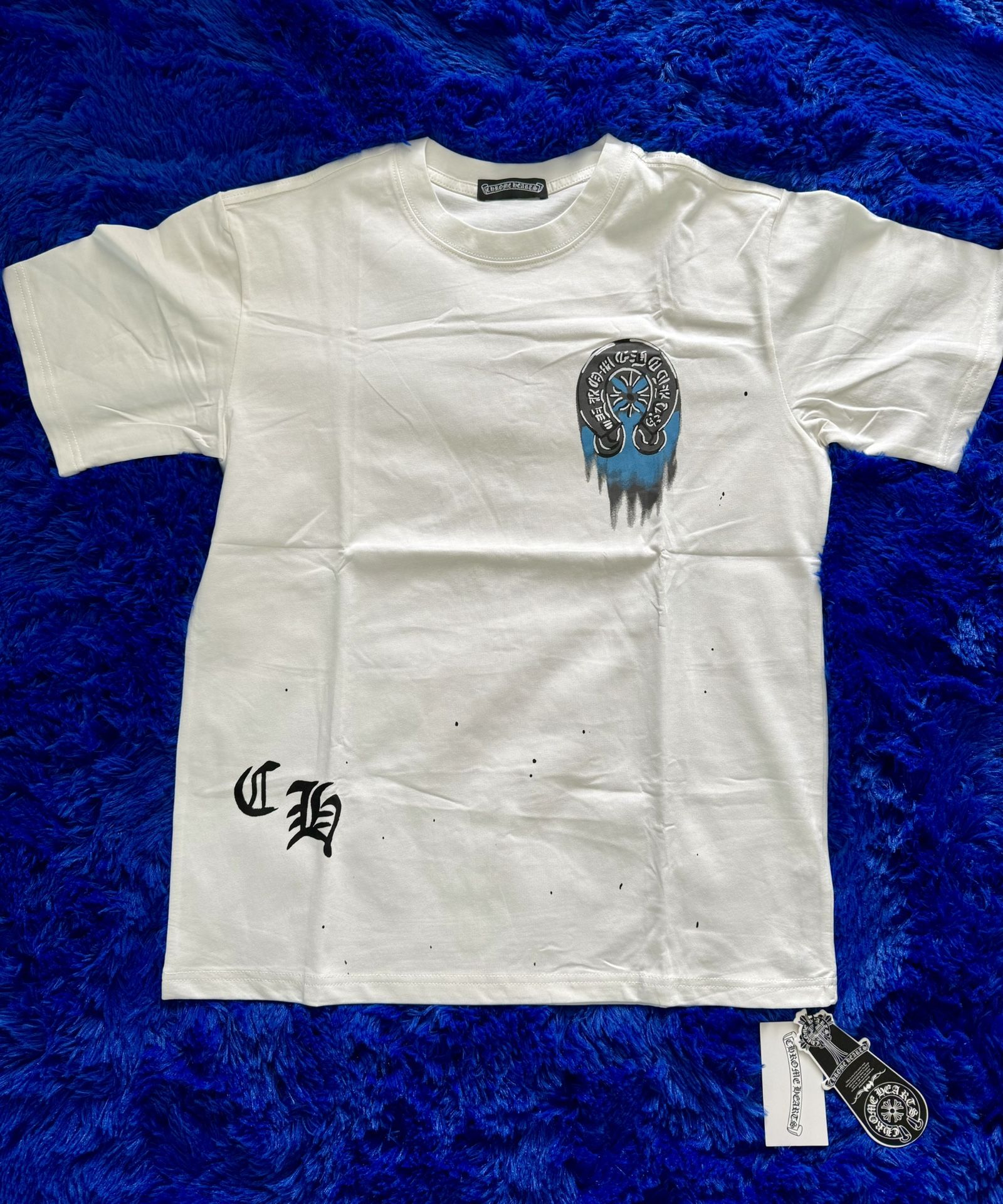 White Chrome Hearts T Shirt