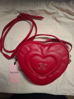 Juicy Couture Red Heart Purse