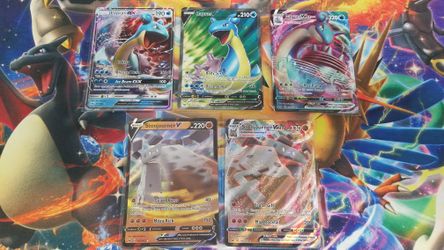 Pokemon Trading Cards Ultra Rare GX V VMAX