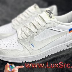 Rare Customized Nike Air Jordan 1 Off Low Shoes Aj1