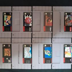 8 SNES Games Bundle 
