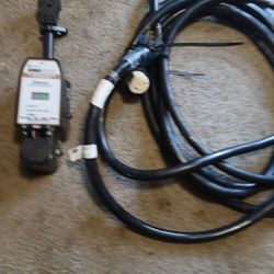 South Wire 50a[ 120/ 240v] Bluetooth Surge Protector AND 36ft Extension  Cord 50amp Conntek