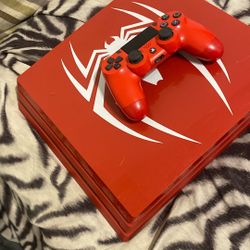 PS4 spider man Edition,with Cables And Controller!