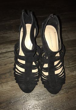 BCBG black heels