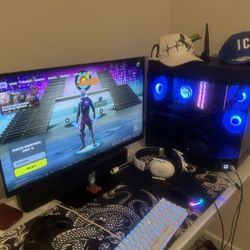 Gaming pc set up