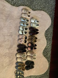 Baby girl shoes 5, 5.5 , 6