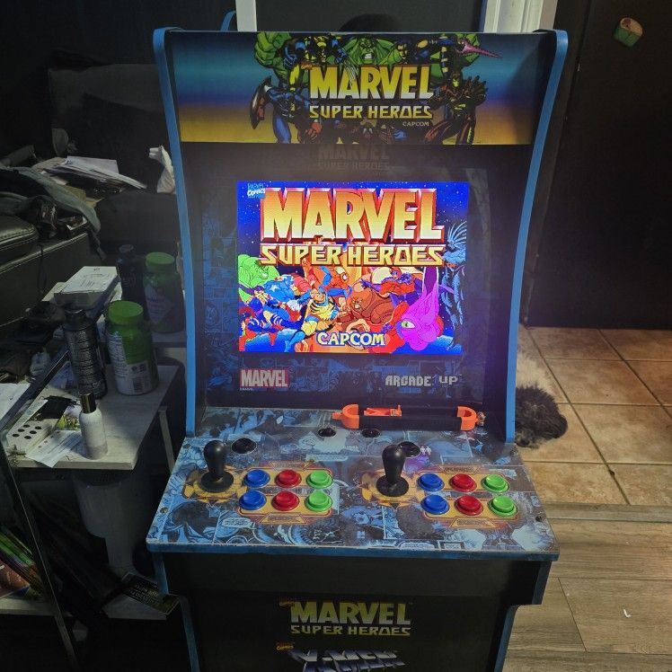 Marvel Super Heroes 1up Ar Arcade