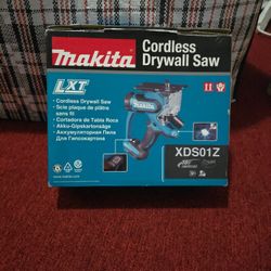 
🛠️ Brand New Makita Cordless Drywall Saw – Model XDS01Z – 