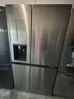 LG Quad‑Door French Door Fridge – Stainless, Water/Ice, WiFi