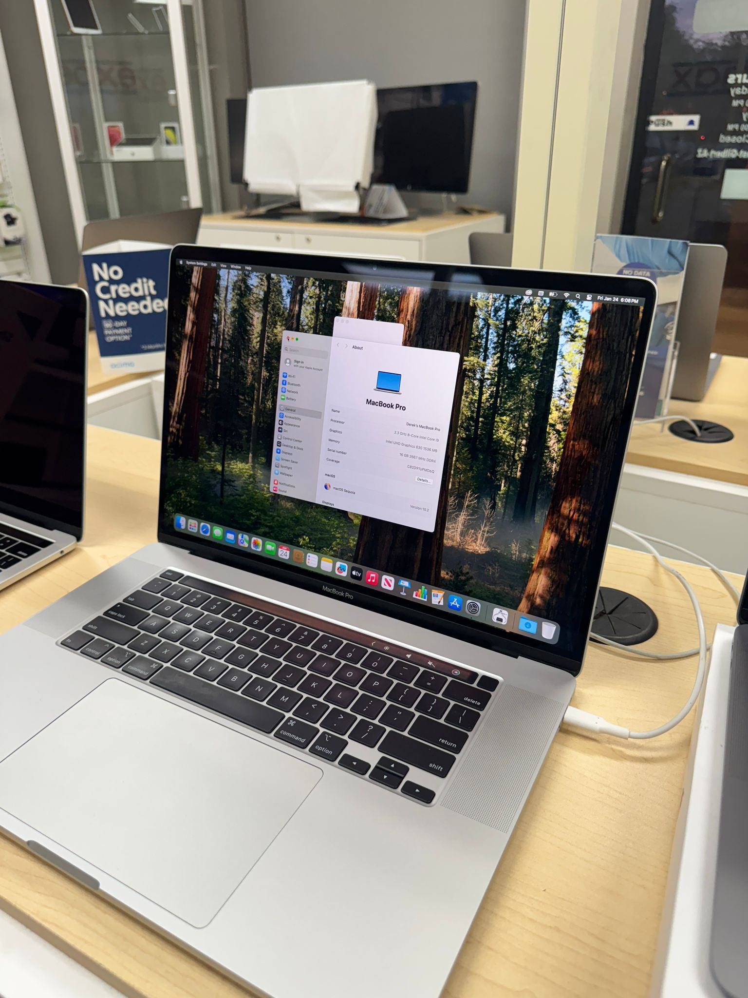 MacBook Pro 16" 512Gb Storage 16GB RAM 2019