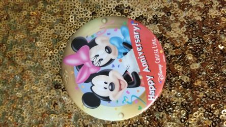 Happy Anniversary Disney Buttons