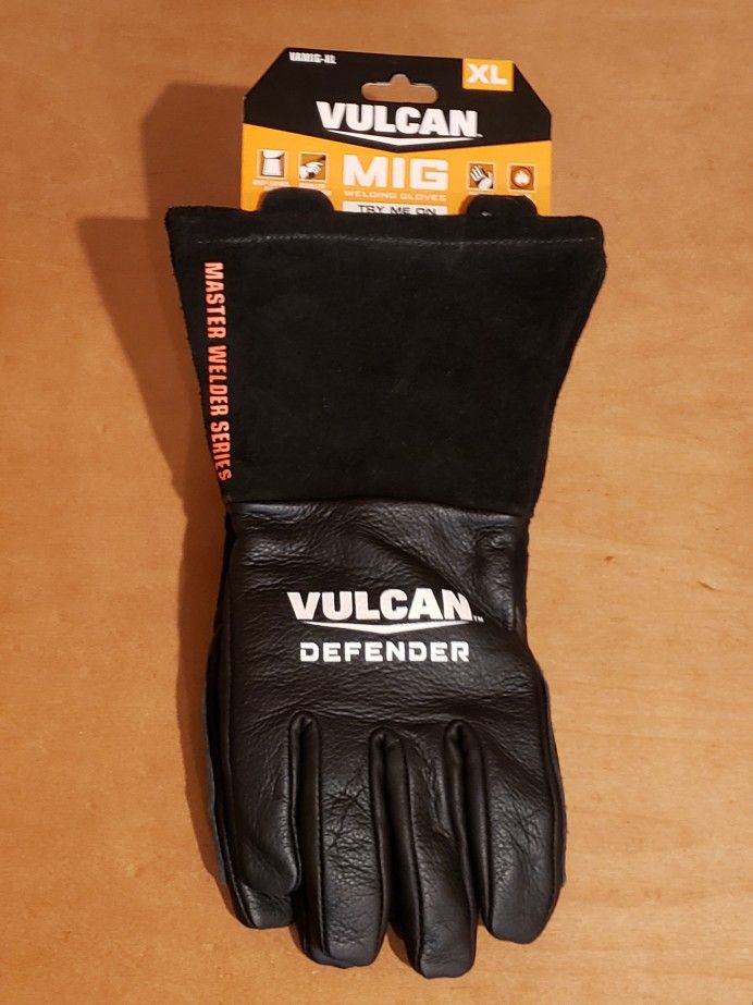 BRAND NEW! VULCAN DEFENDER Welding Gloves VA-MIG-XL