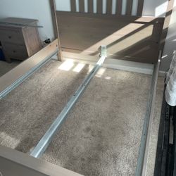 Queen Bed Frame and night stand