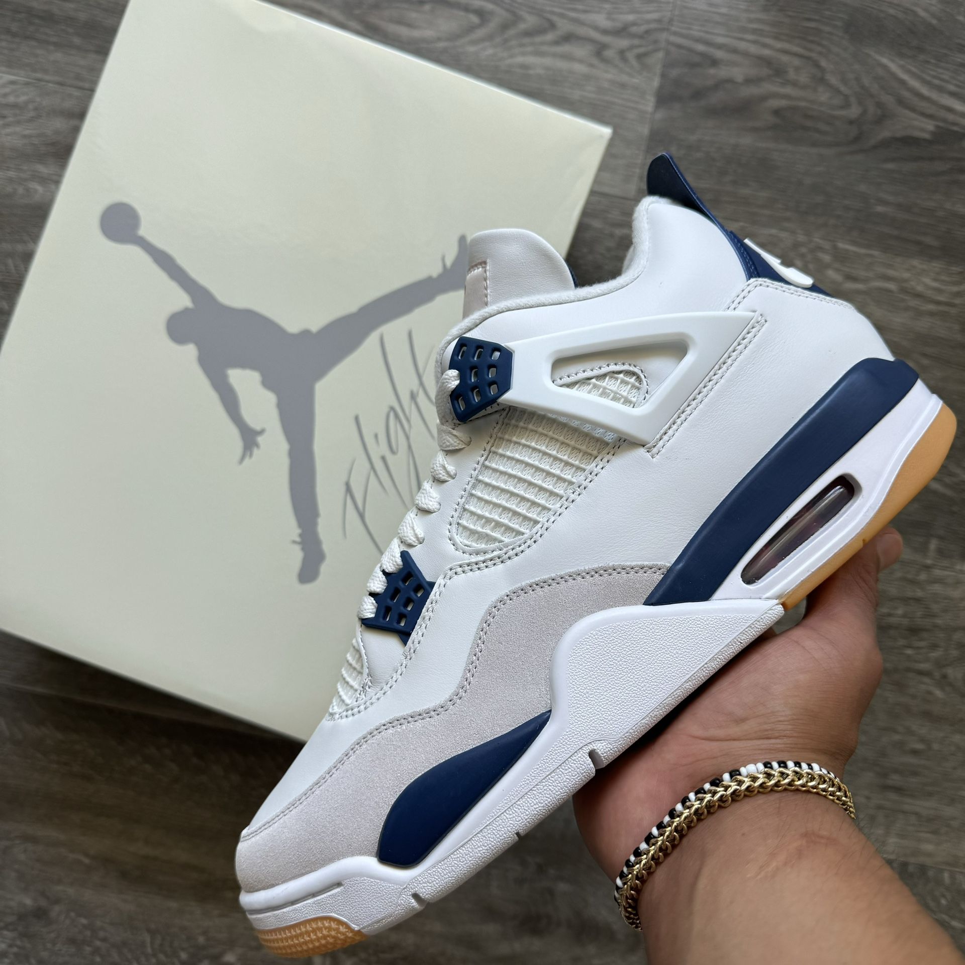 Nike SB x Air Jordan 4 Retro SP Navy (size 11)