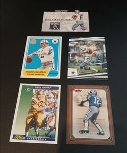 5 Roger Staubach cards.  $5 for the 5 cards together