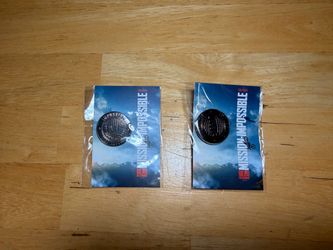 Mission Impossible Dead Reckoning Promo Pin Set of 2