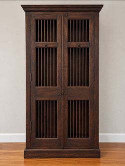 Authentic Indian Almirah — Solid Wood Cabinet