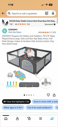 baby playpen