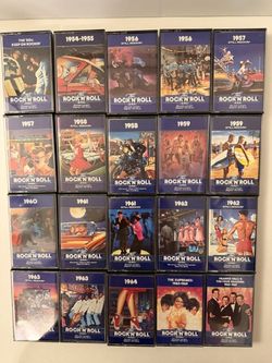 100 Plus Vintage Rock / Pop Cassette Tapes & Cases